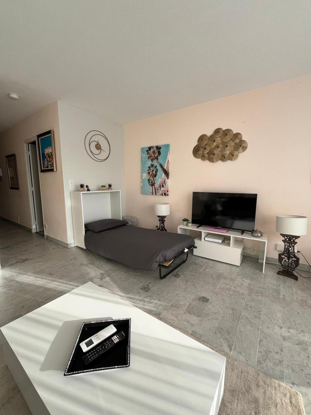 Grand Studio Localisation Ideale Antibes Eksteriør bilde
